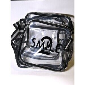 SMILE 2 MOVIE PROMO Clear Transparent Backpack See Through Book Bag PVC CONCERT